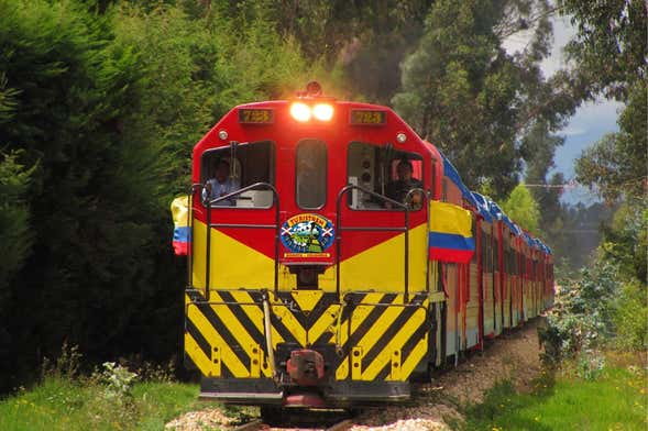 Excursion à Zipaquirá à bord du train touristique de la Savane