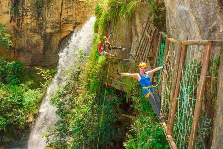 Adrenalina a tope en el parque de cuerdas Xplorer