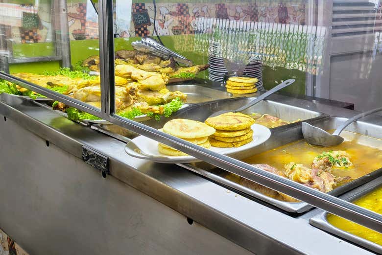 Tomaremos una rica arepa