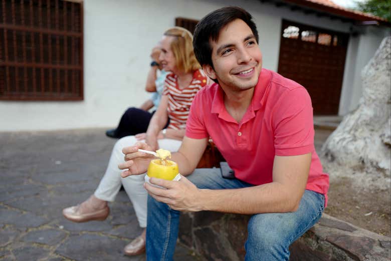 Probaréis diferentes frutas