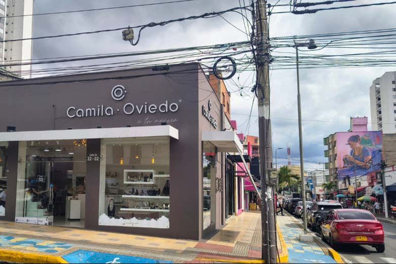 Zona de comercio en Bucaramanga