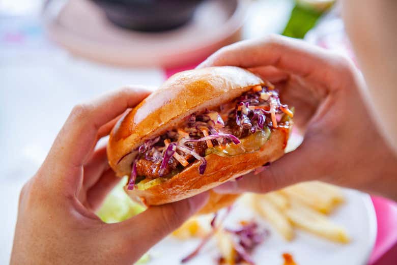 Pobaréis varios tipos de hamburguesa