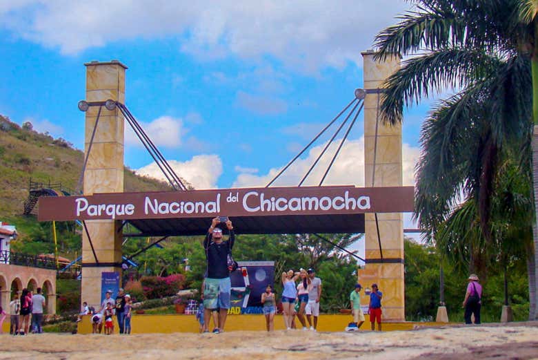Entrando al Parque Nacional del Chicamocha