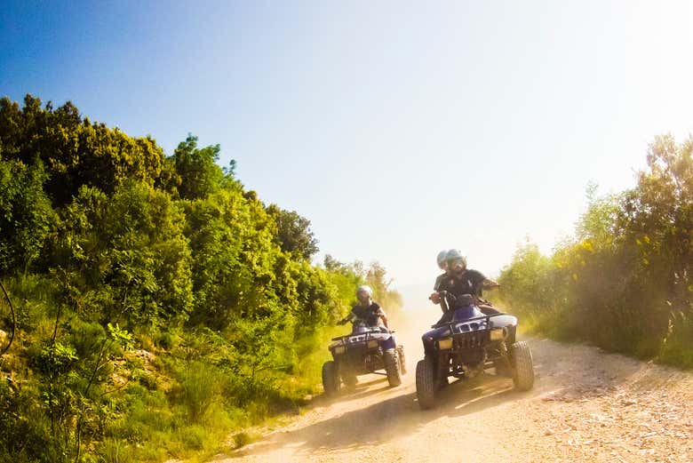 Tour the surrounding area on an ATV