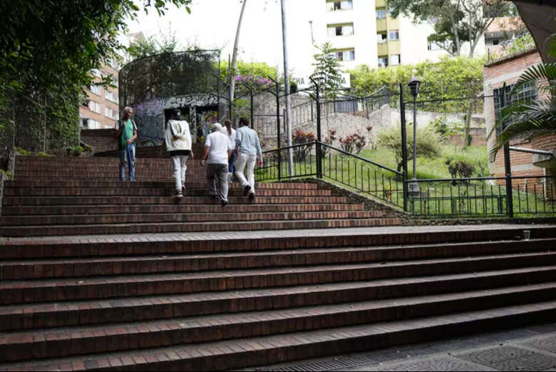 Durante el recorrido por las calles de Bucaramanga