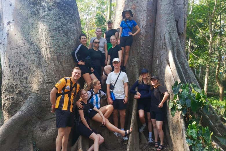 Disfrutando en el Parque Natural El Gallineral