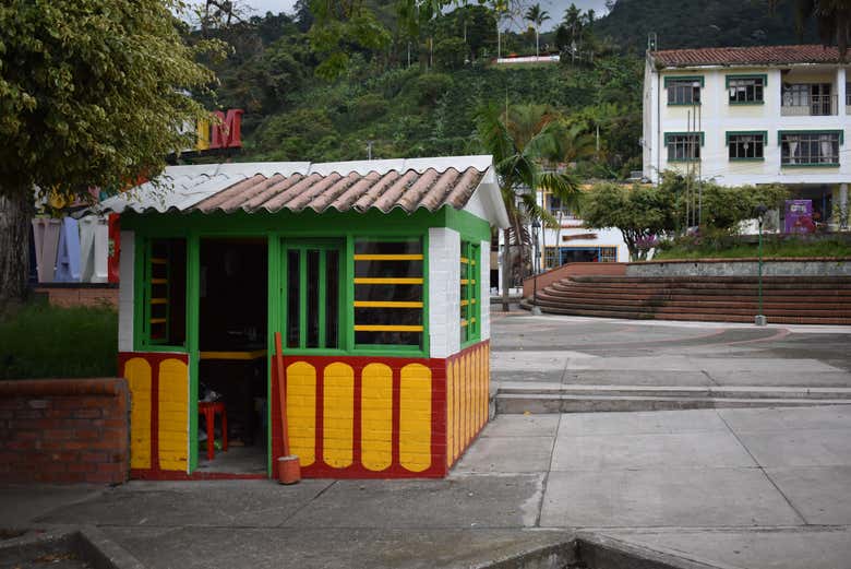 Recorriendo el pueblo de Buenavista