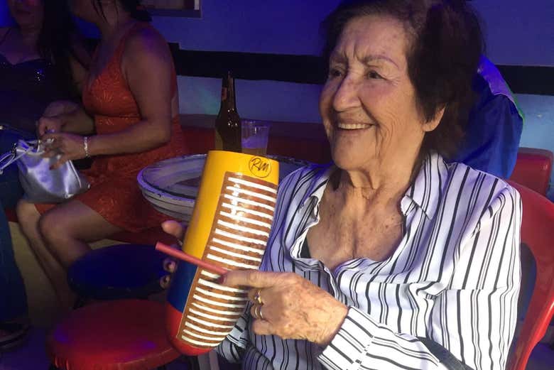 Escuchando buena música