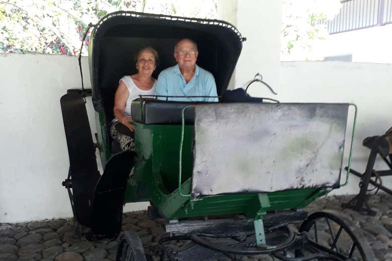 Carromato de una de las haciendas