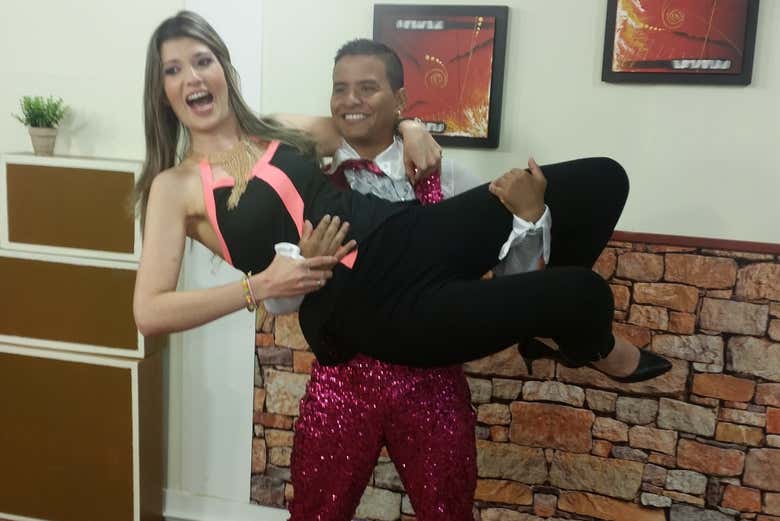 Improvisando unas acrobacias