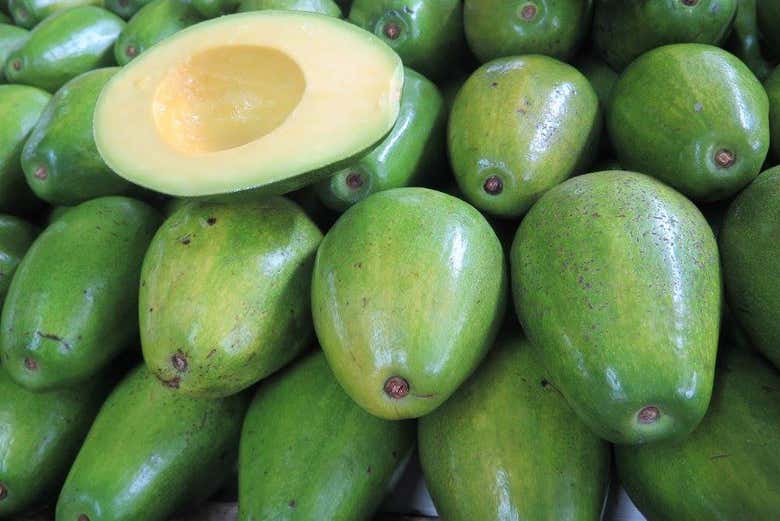 Abacates no mercado la Alameda
