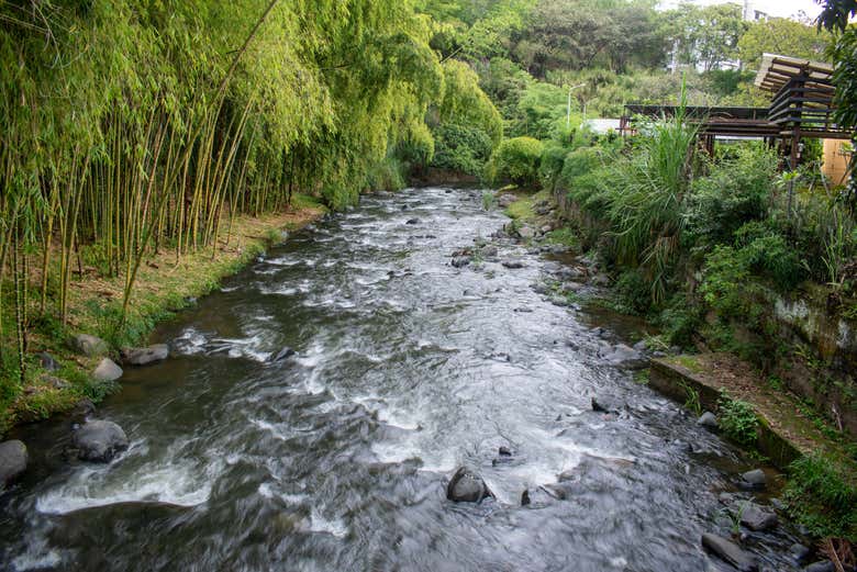 El río Pance de los Farallones