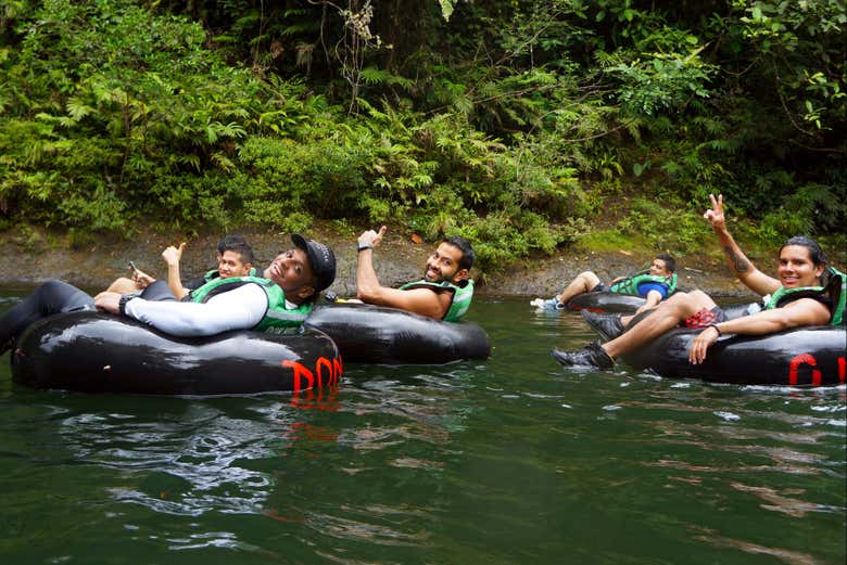 Going tubing at San Cipriano