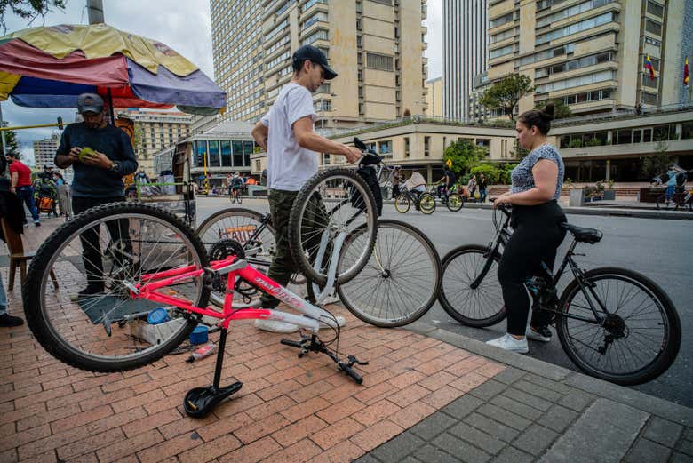 Préparez les vélos !