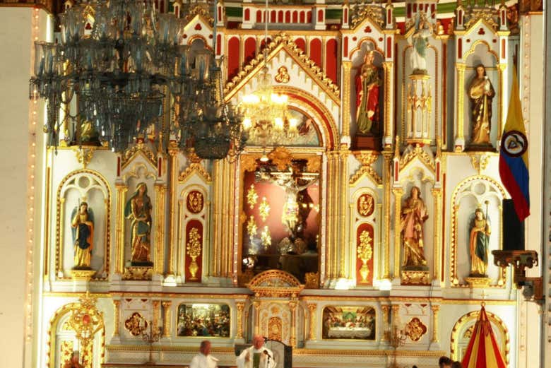 Retablo de la Basílica del Señor de los Milagros