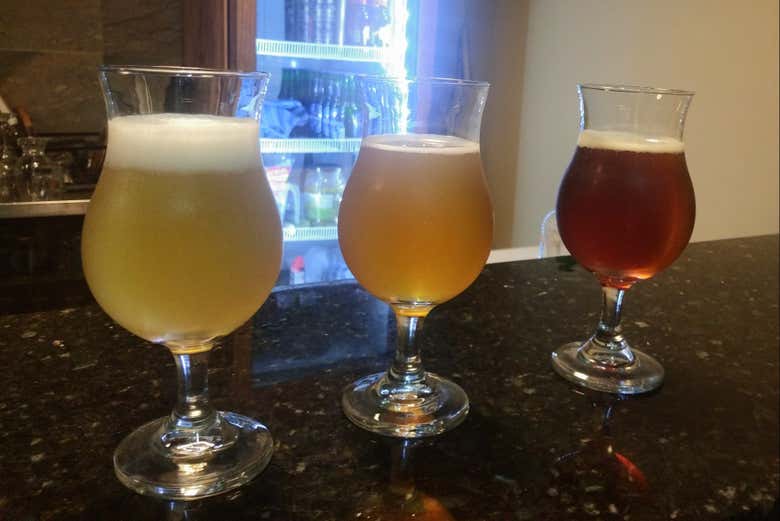 Probaréis distintos tipos de cervezas