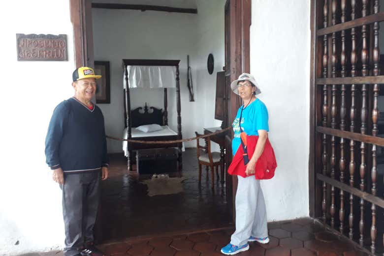 Interior de la hacienda el Paraíso