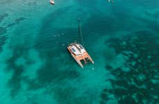 Paseo en catamarán por las islas del Rosario + Almuerzo y snorkel
