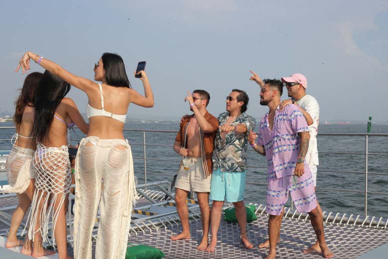 Disfrutando del tour