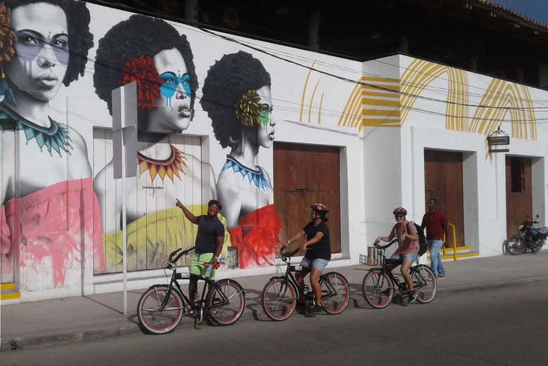 Street art dans le quartier de Gethsémani