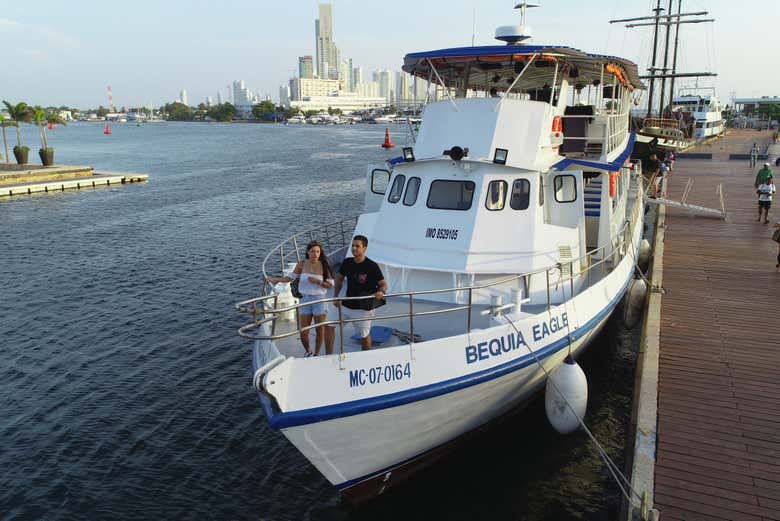 Hop on the Bequia Eagle