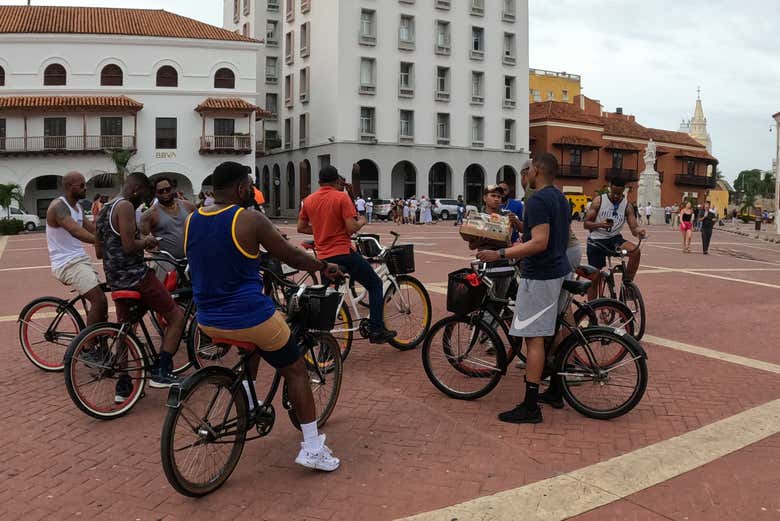 Nel centro di Cartagena