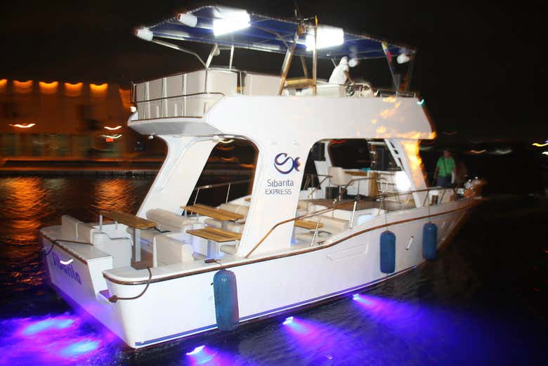 Cena serale a bordo