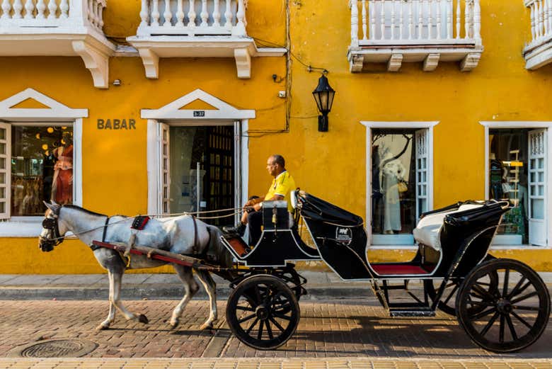 Carriage tour of Cartagena 