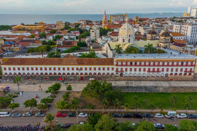 Vista aerea del Museo Navale dei Caraibi