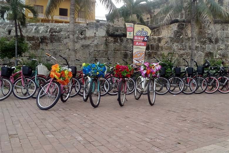 Las bicicletas del tour