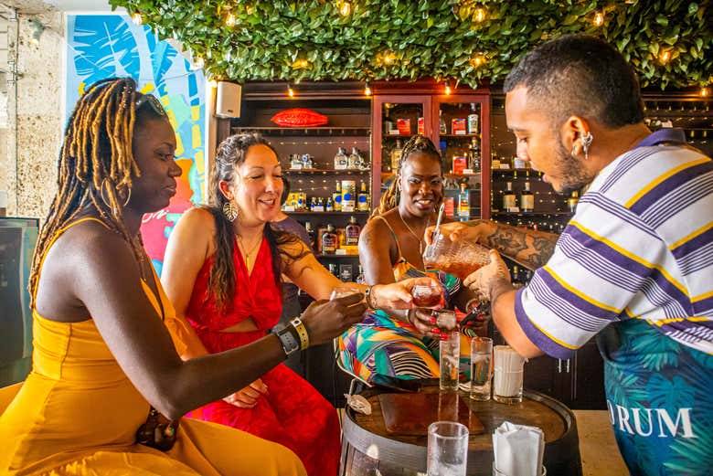 Pair rum with delicious chocolate