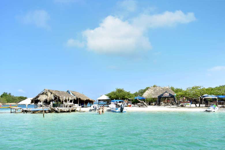 Chozas de la Isla de Cholón