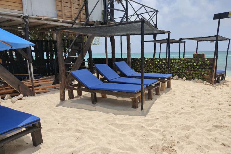 Tranquila Beach, near Cartagena