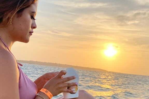 Il tramonto sui Caraibi colombiani