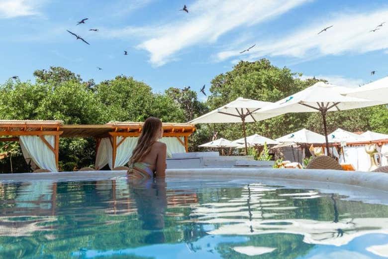 La piscina en la que os relajaréis
