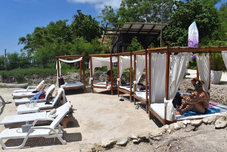 Get some sun while relaxing at maximum comfort