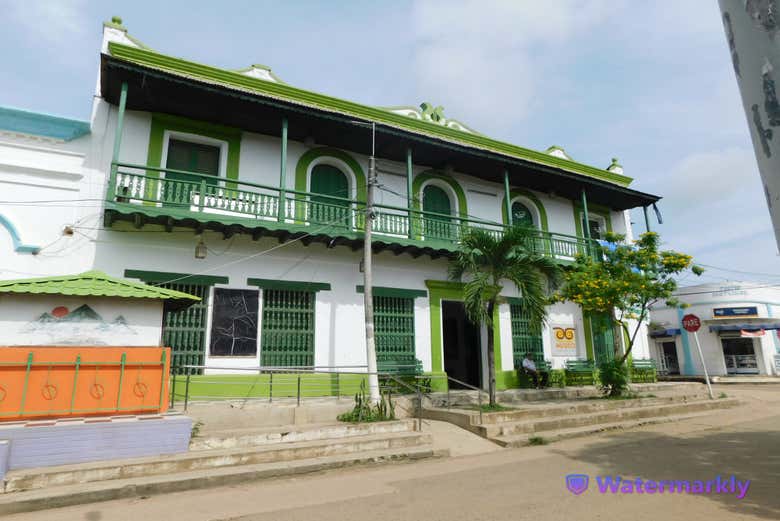 Take in the early republican architectural style of the town 