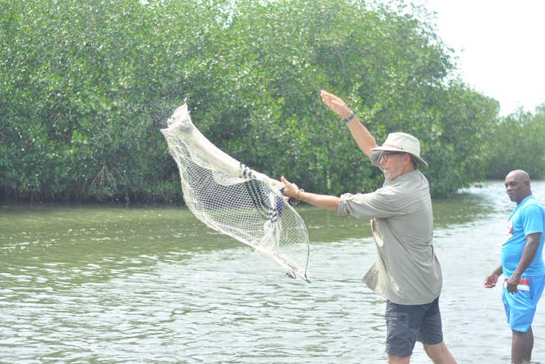 Try your hand at fishing