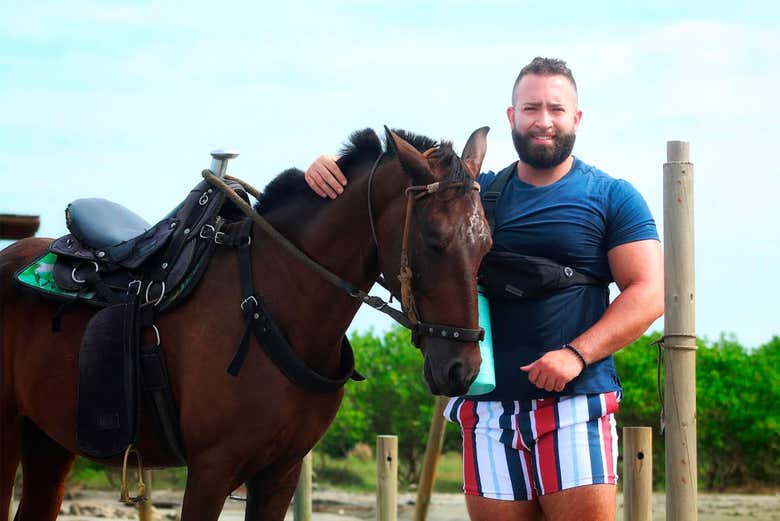 Preparado para cabalgar