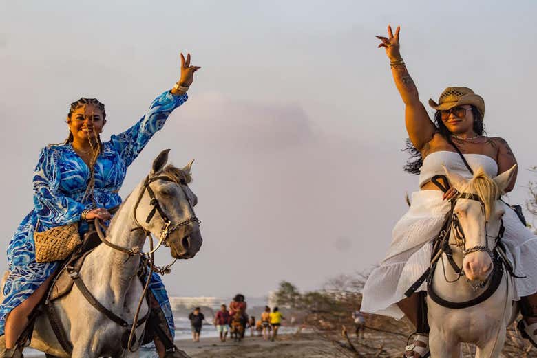 Disfrutando del recorrido