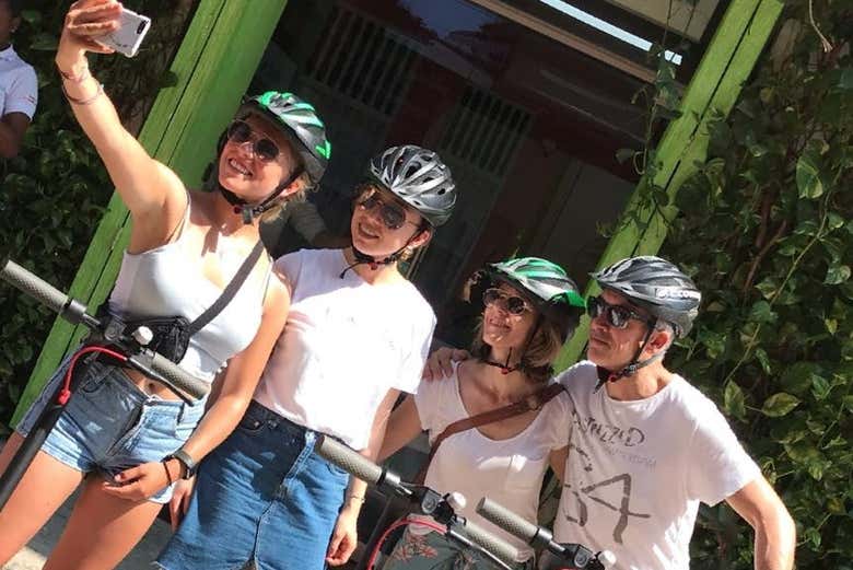 Take photos at the various stops we'll make