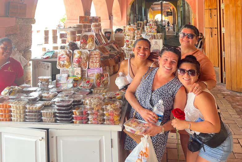 Parada para comprar dulces
