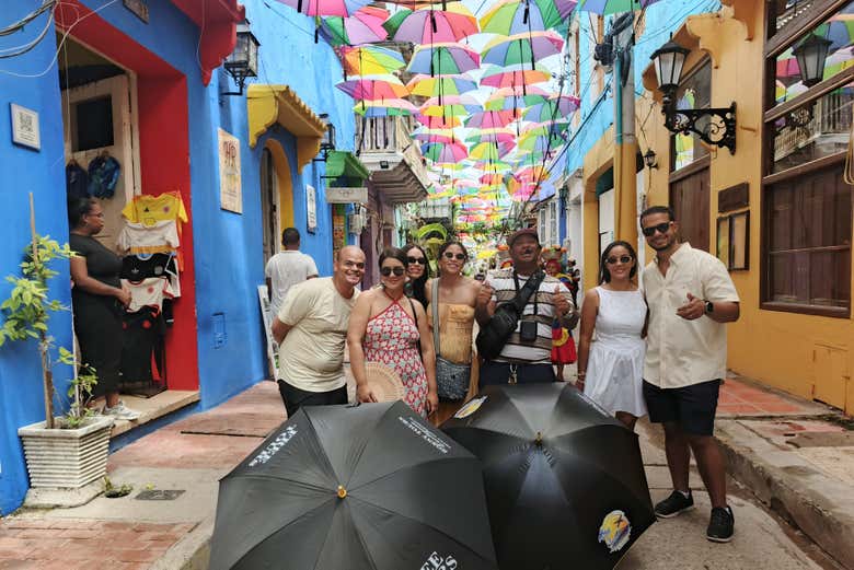 Paseando por las calles del centro de Cartagena