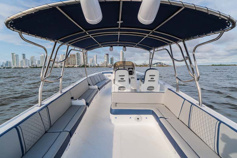 Admire stunning sea views