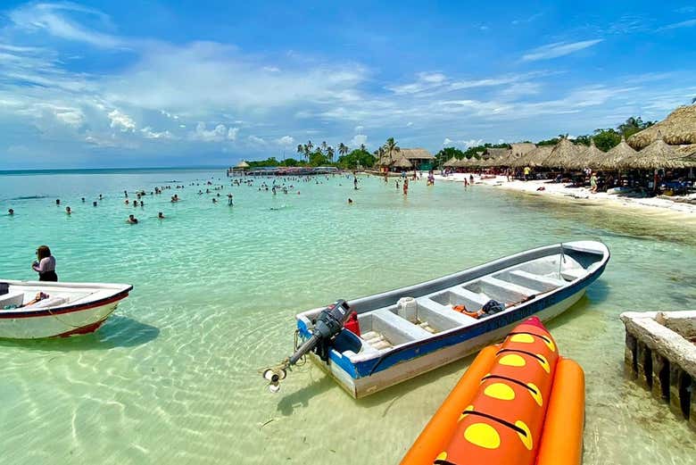 Agua cristalina de Isla Múcura