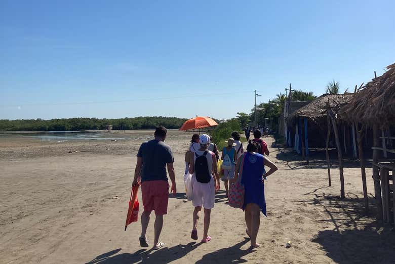 Écoutez les explications du guide