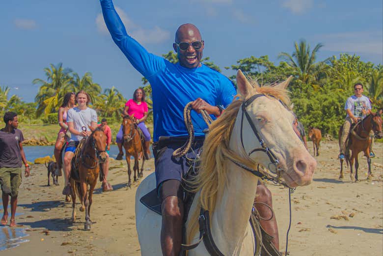 Disfrutando el recorrido