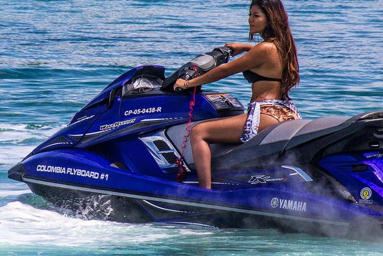 Divertimento in moto d'acqua a Cartagena