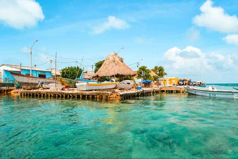 Águas transparentes da Ilha de Múcura