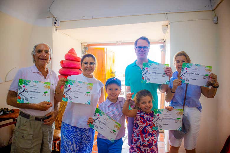 Tutti con il proprio attestato di partecipazione!